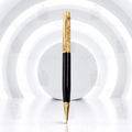 Luxury Black & Gold Pen & Keychain Gift Set