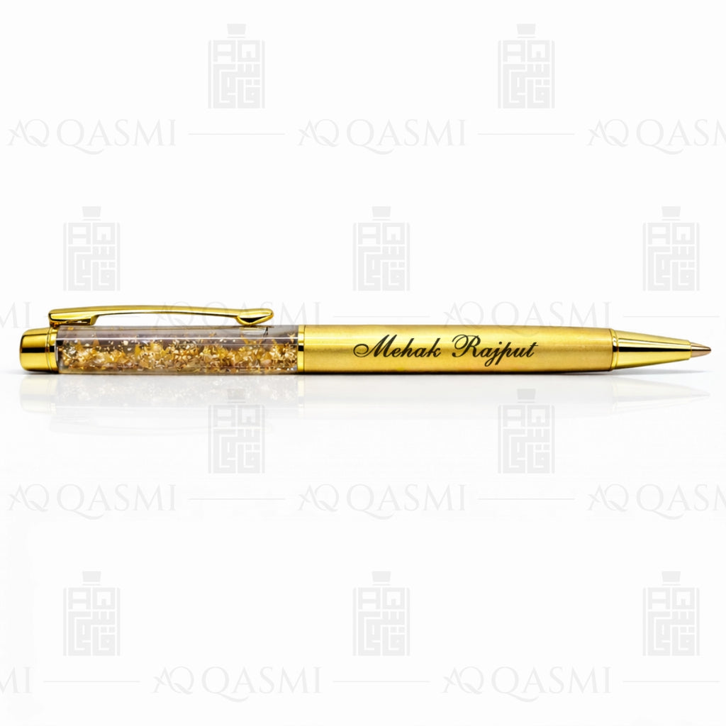 Personalized Gold Leaf Ballpoint Pen