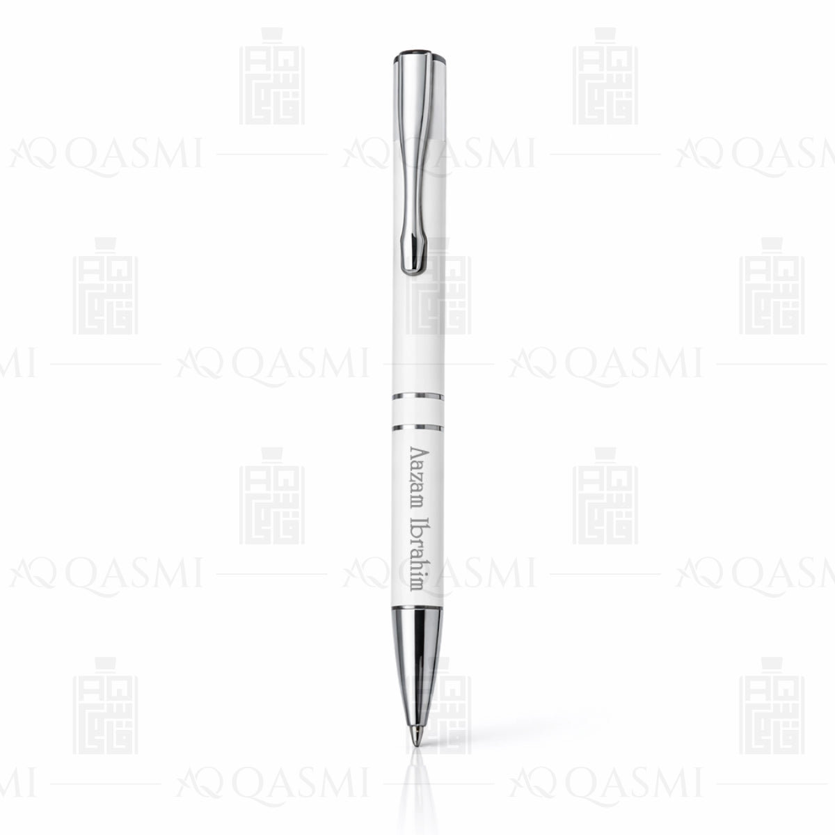 personalized white luxury pen