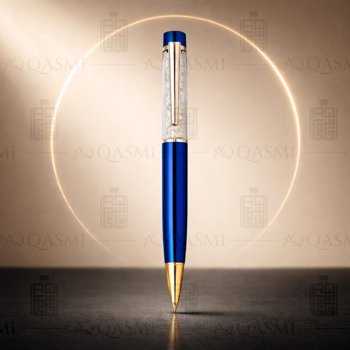 Royal Blue Crystal Luxury Pen