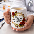 The Dr. Barakah Signature Floral Mug