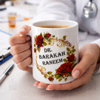 The Dr. Barakah Signature Floral Mug
