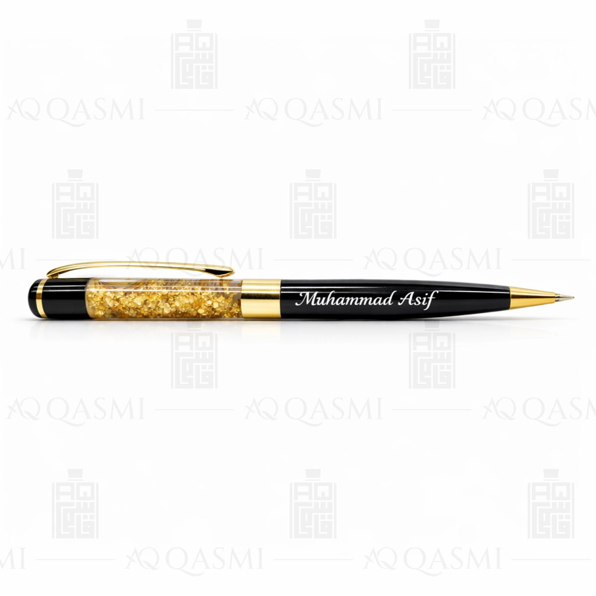 Obsidian Black Crystal Luxury Ball Pen