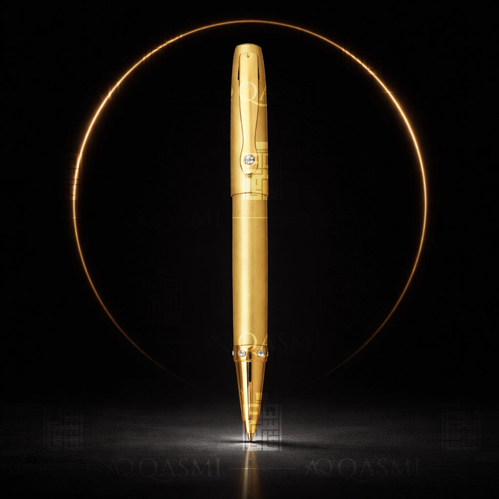 Royal Gold Crystal Luxury Pen