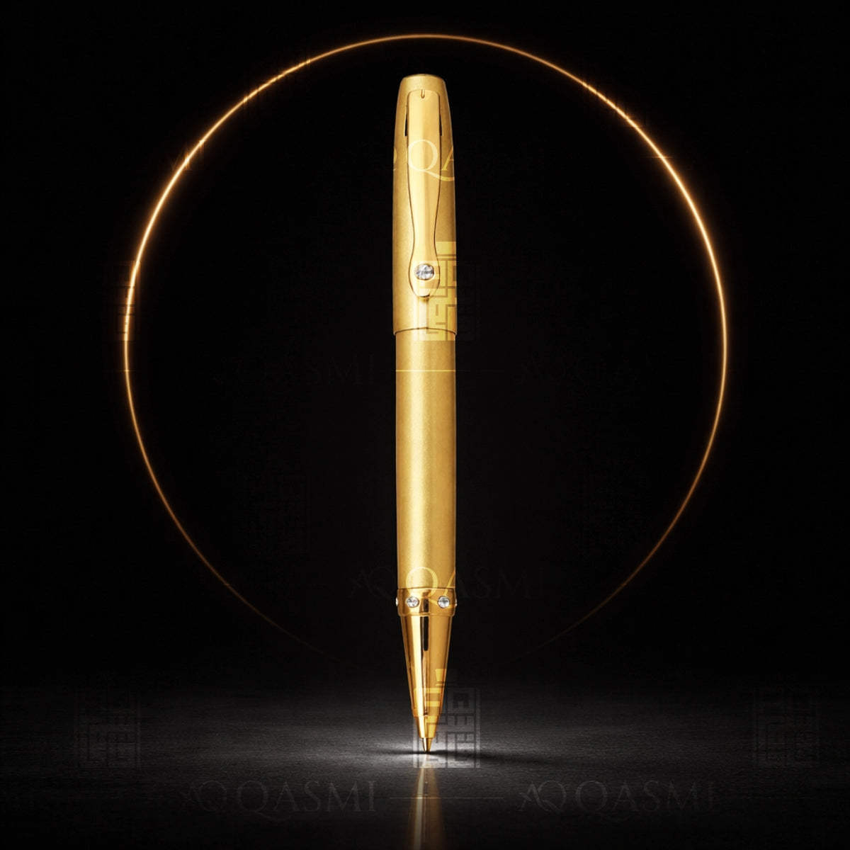 Royal Gold Crystal Luxury Pen