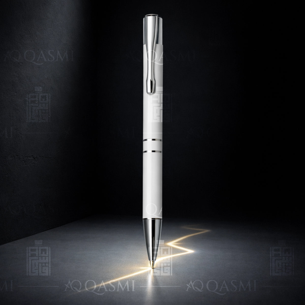 personalized white luxury pen