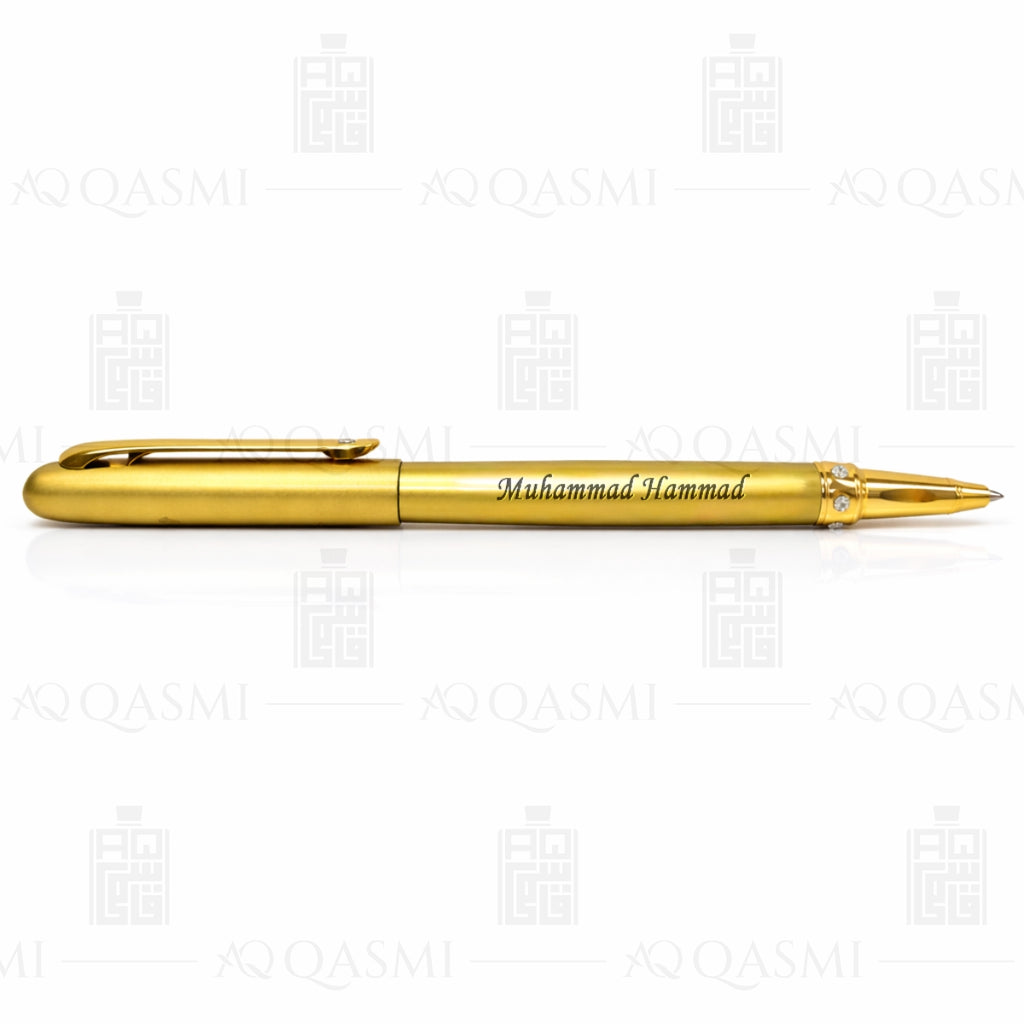 Royal Gold Crystal Luxury Pen