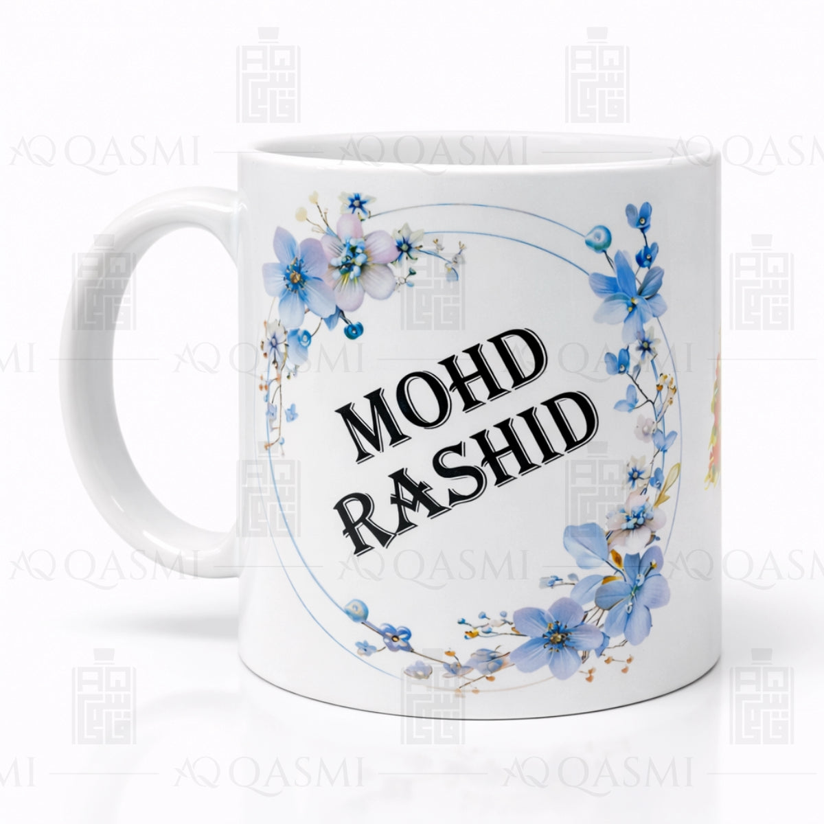 The Mohd Rashid Signature Floral Mug