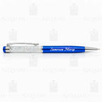 Royal Blue Crystal Luxury Pen