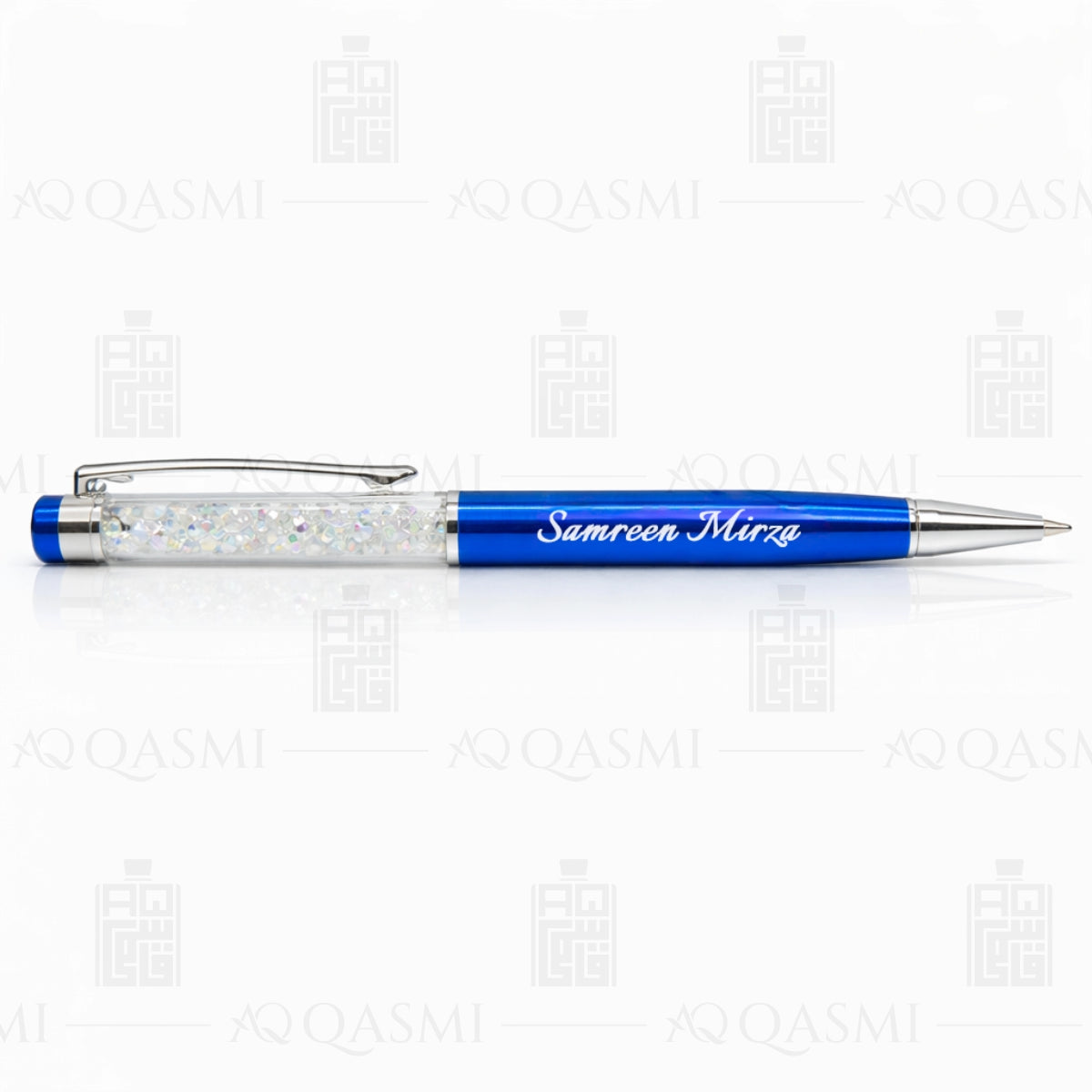 Royal Blue Crystal Luxury Pen
