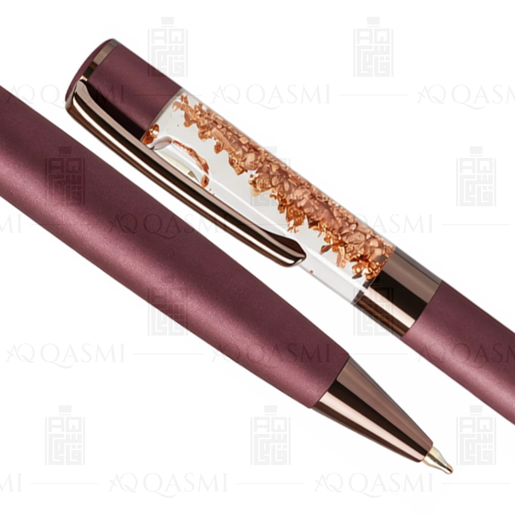 Rose Gold Crystal Luxury Ball Pen