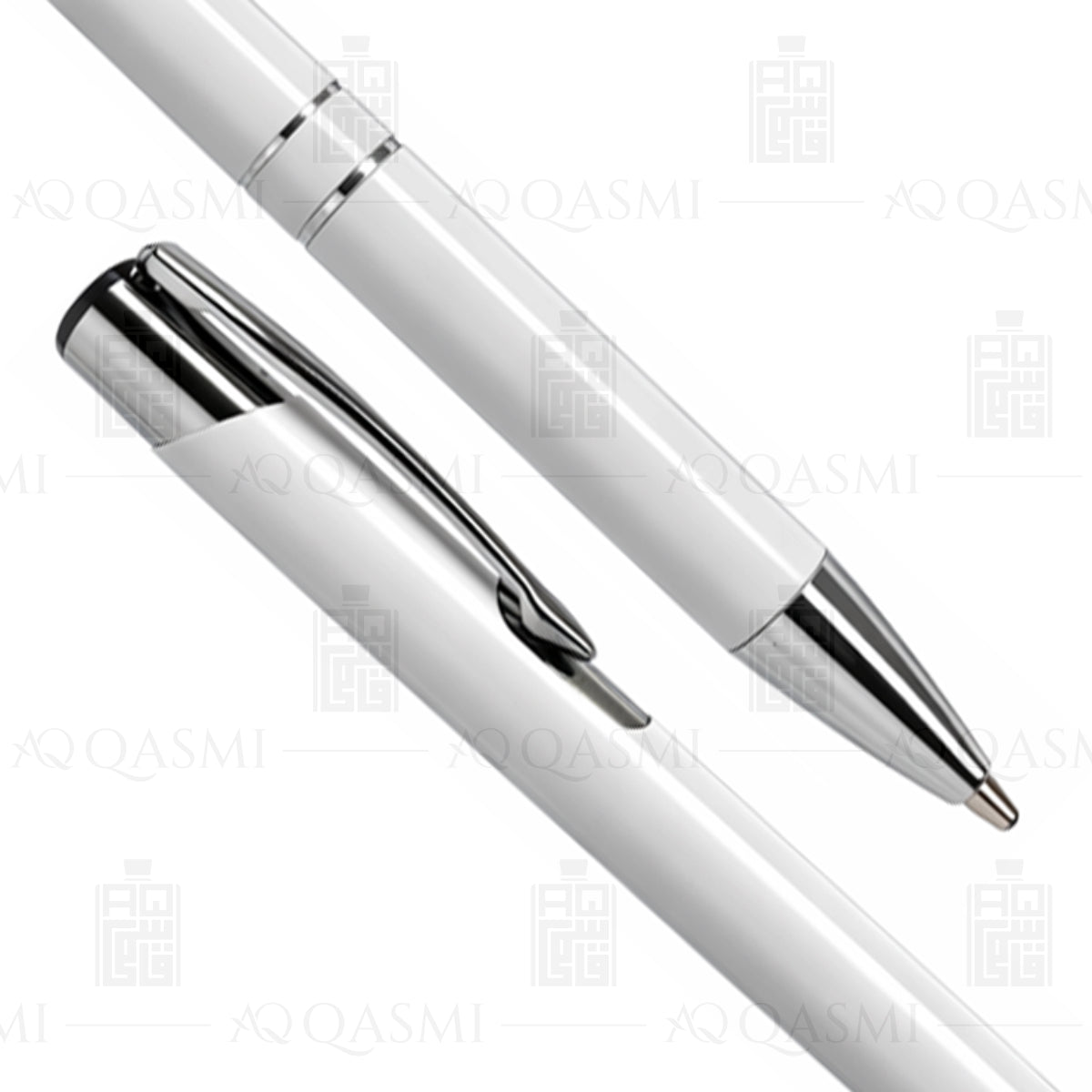 personalized white luxury pen