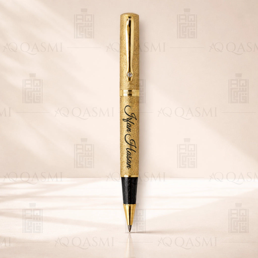 Royal Gold Textured Luxury Ball Pen