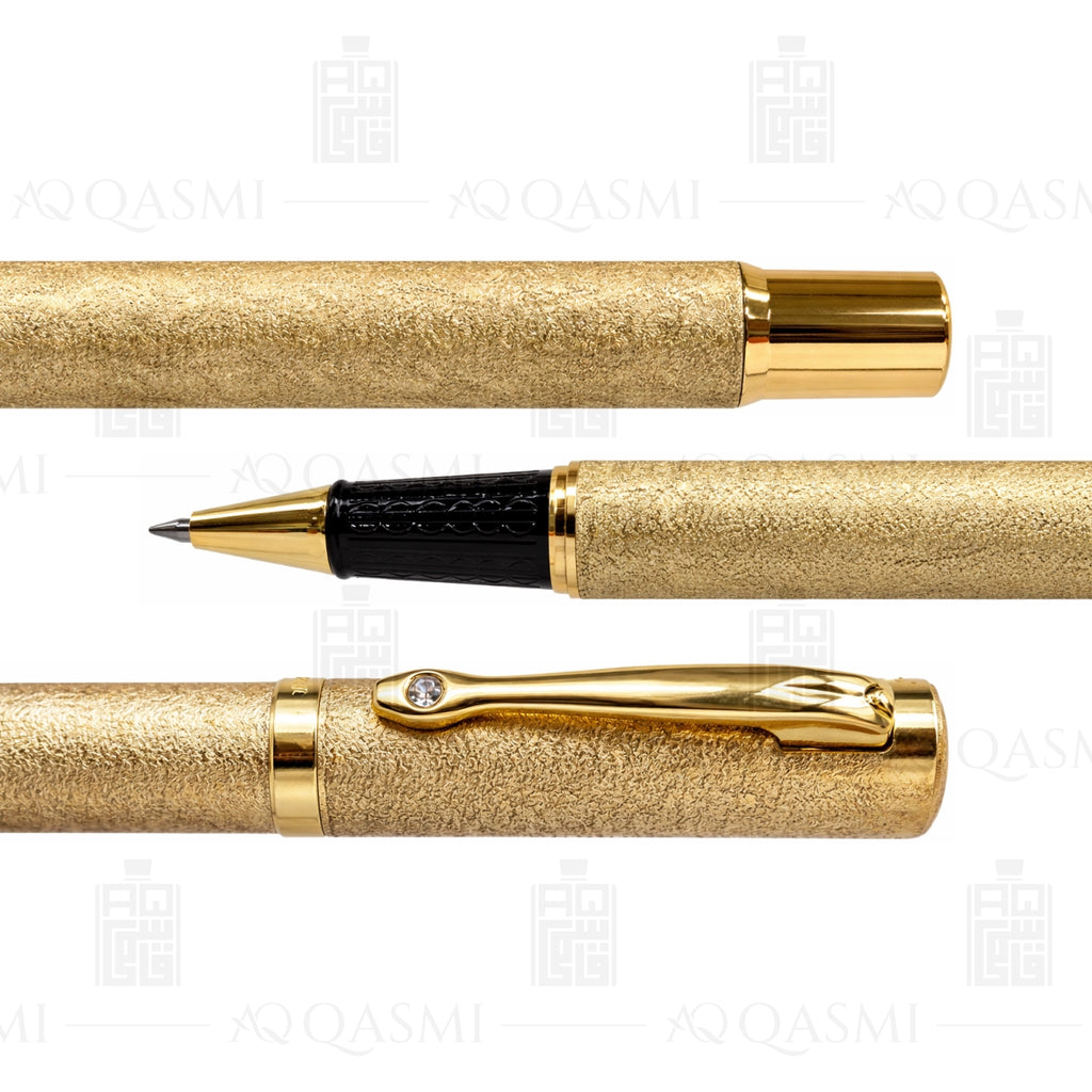 Royal Gold Textured Luxury Ball Pen