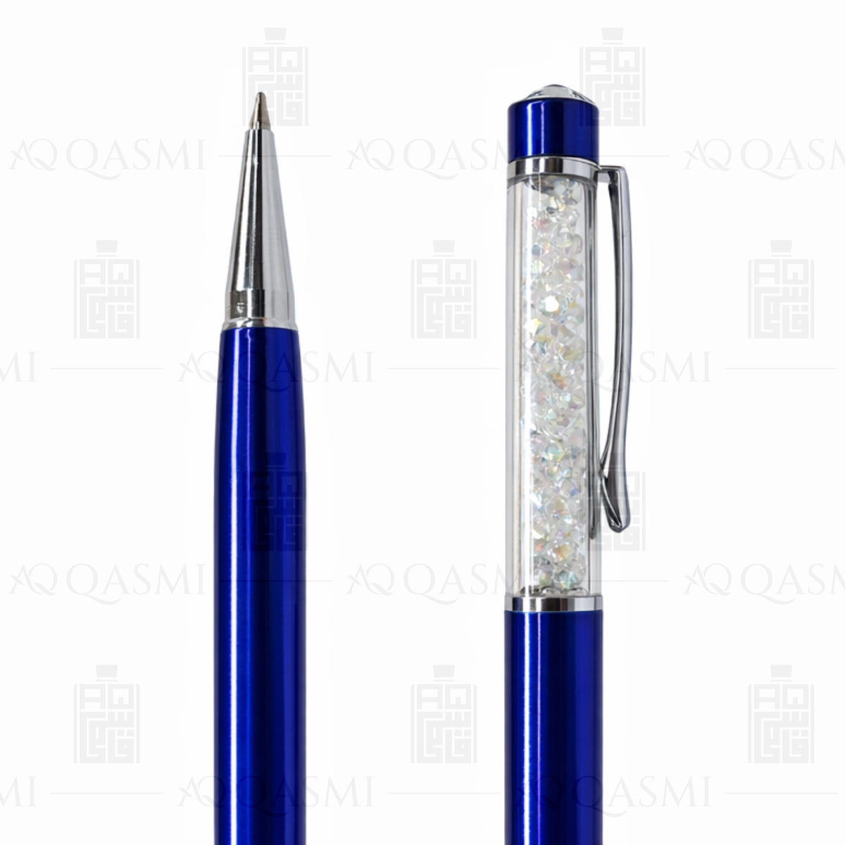 Royal Blue Crystal Luxury Pen