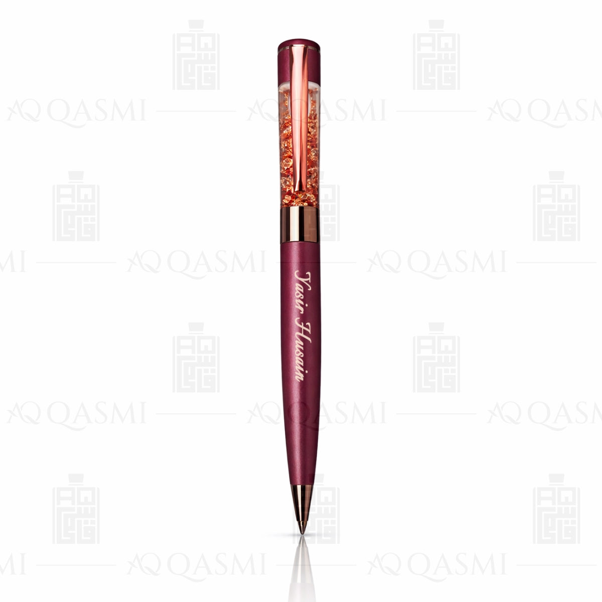 Rose Gold Crystal Luxury Ball Pen
