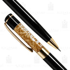 Obsidian Black Crystal Luxury Ball Pen