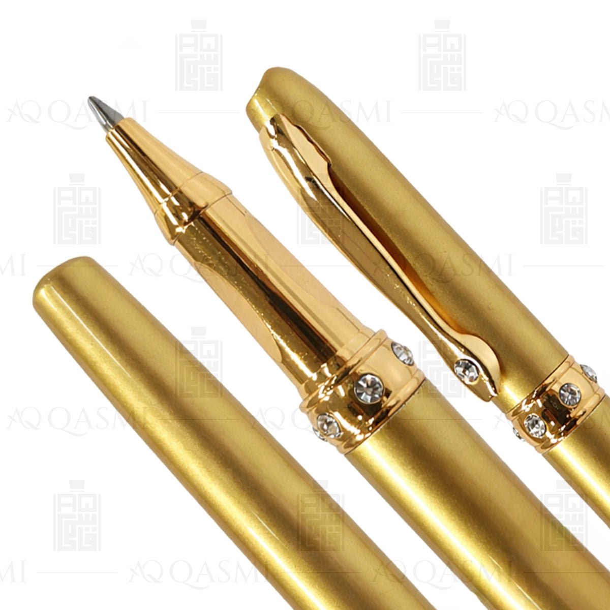 Royal Gold Crystal Luxury Pen