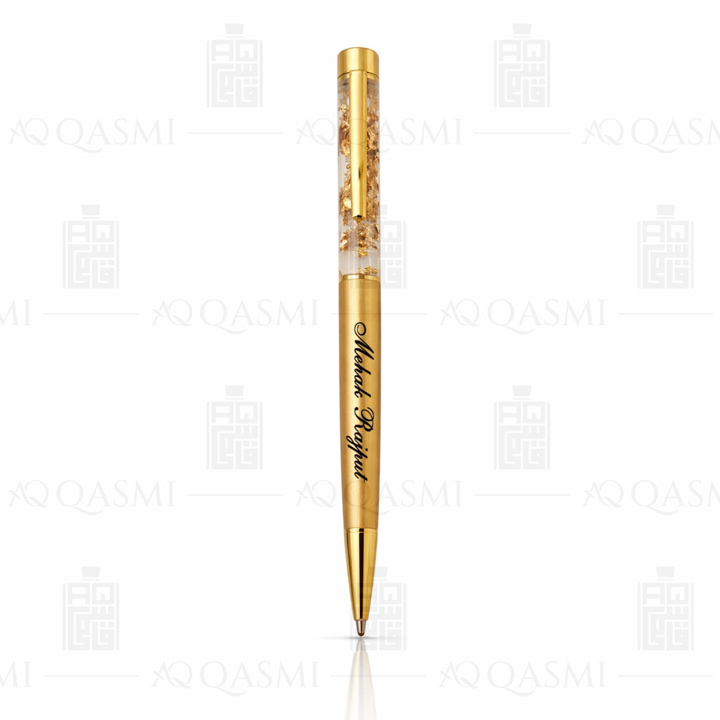 Personalized Gold Leaf Ballpoint Pen