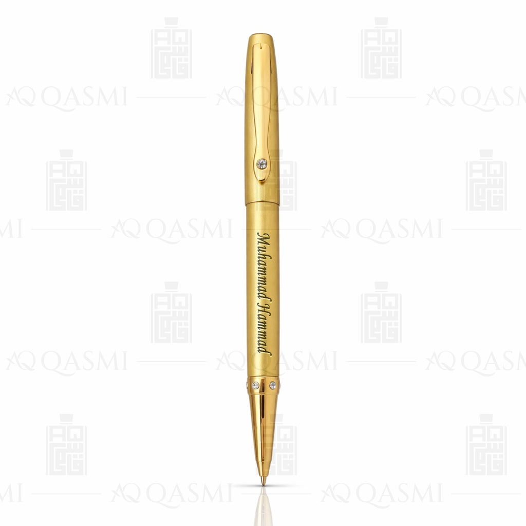 Royal Gold Crystal Luxury Pen