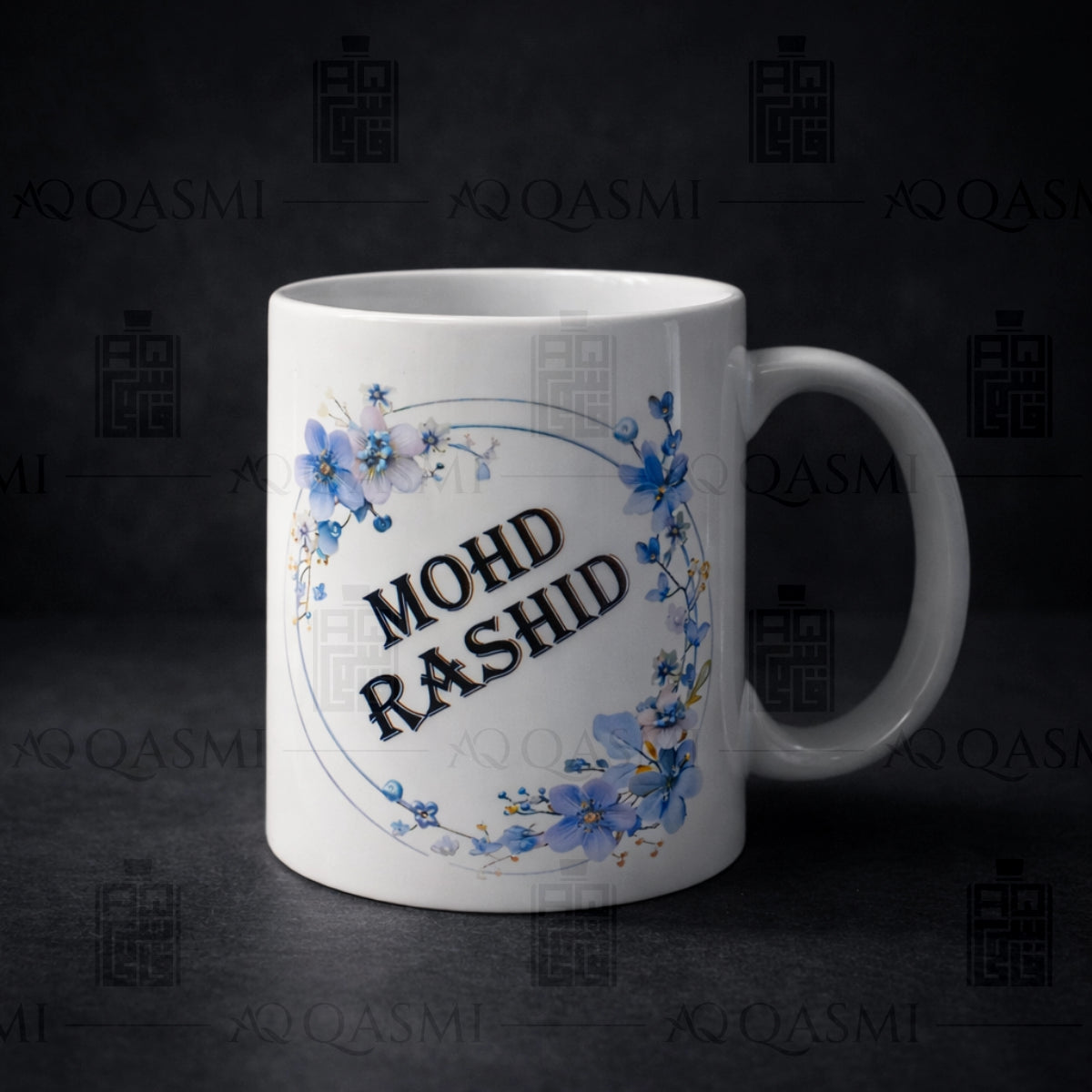 The Mohd Rashid Signature Floral Mug