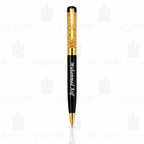 Obsidian Black Crystal Luxury Ball Pen