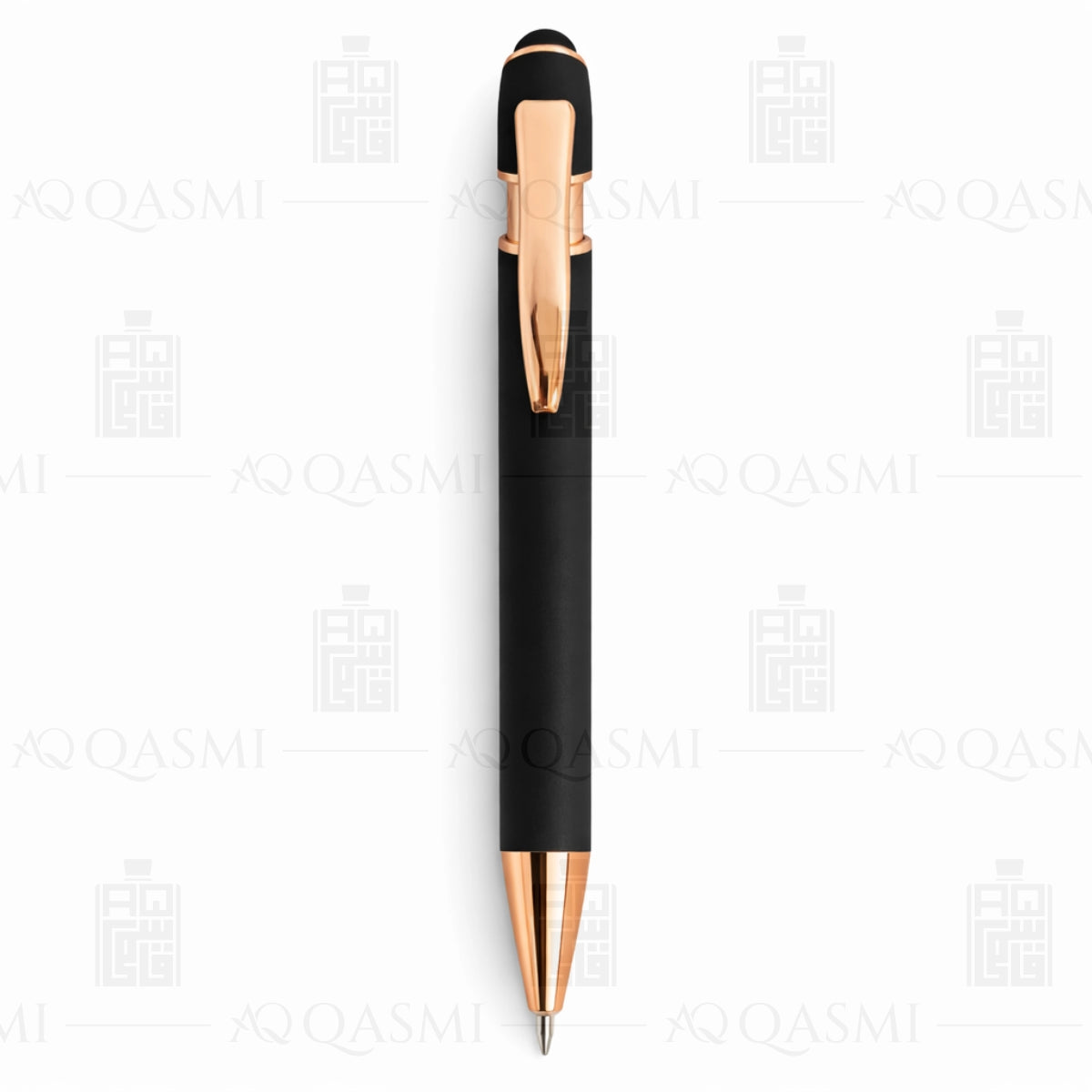 Matte Black & Rose Gold Luxury Ball Pen