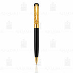 Obsidian Black Crystal Luxury Ball Pen