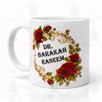 The Dr. Barakah Signature Floral Mug