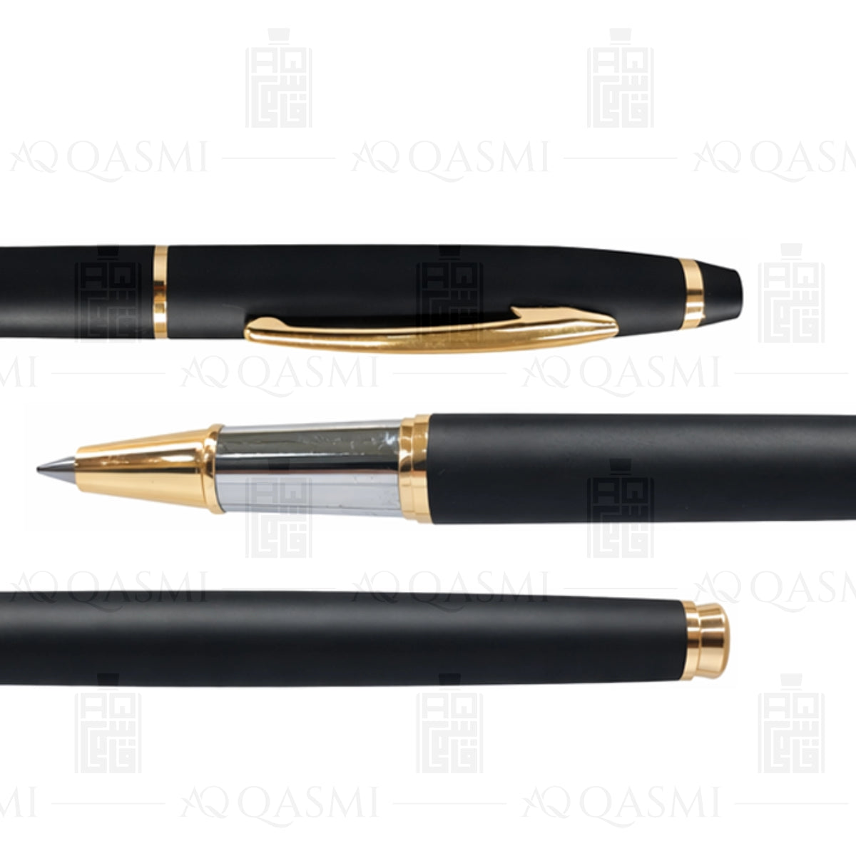 Matte Black & Gold Signature Pen