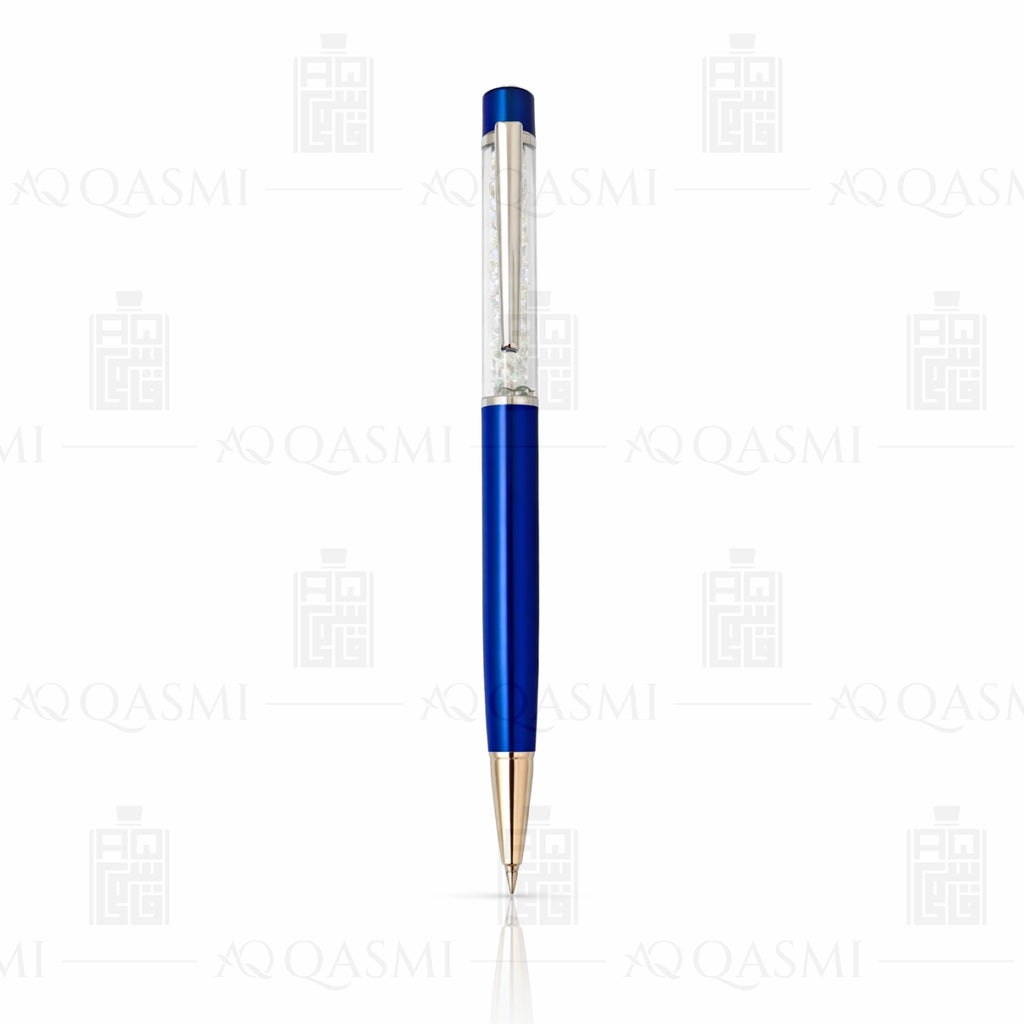 Royal Blue Crystal Luxury Pen