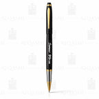 Matte Black & Gold Signature Pen
