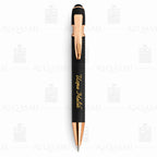 Matte Black & Rose Gold Luxury Ball Pen