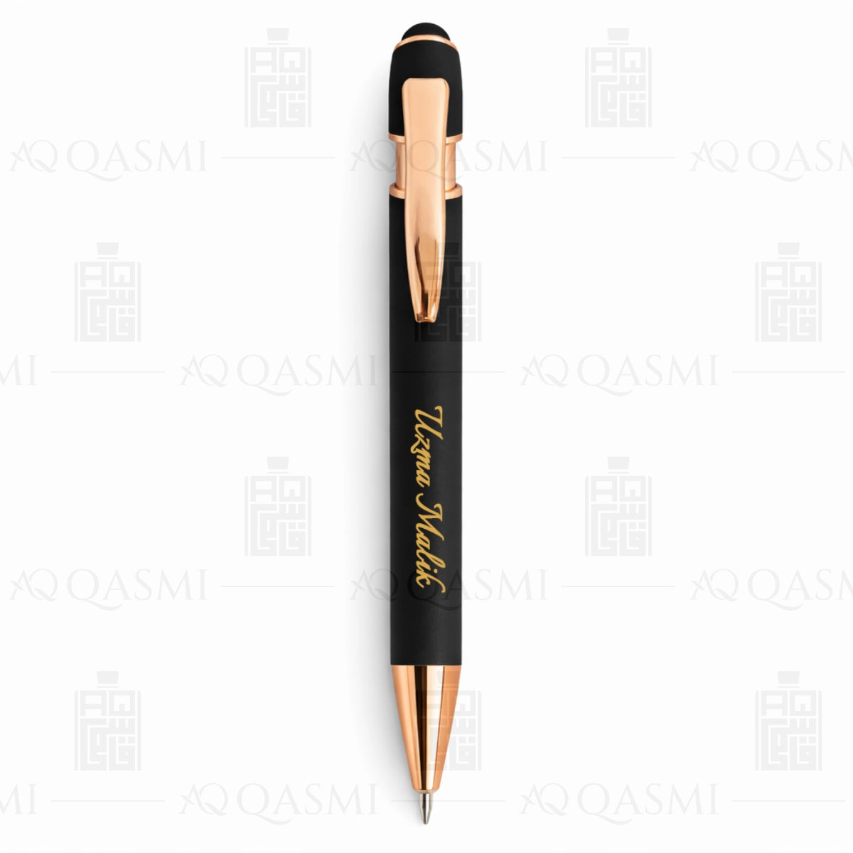 Matte Black & Rose Gold Luxury Ball Pen