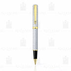 Imperial Silver Textured Luxury Ball Pen