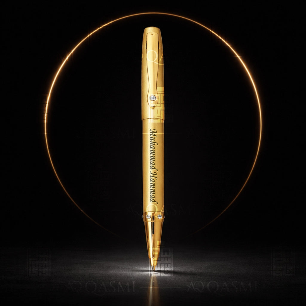 Royal Gold Crystal Luxury Pen