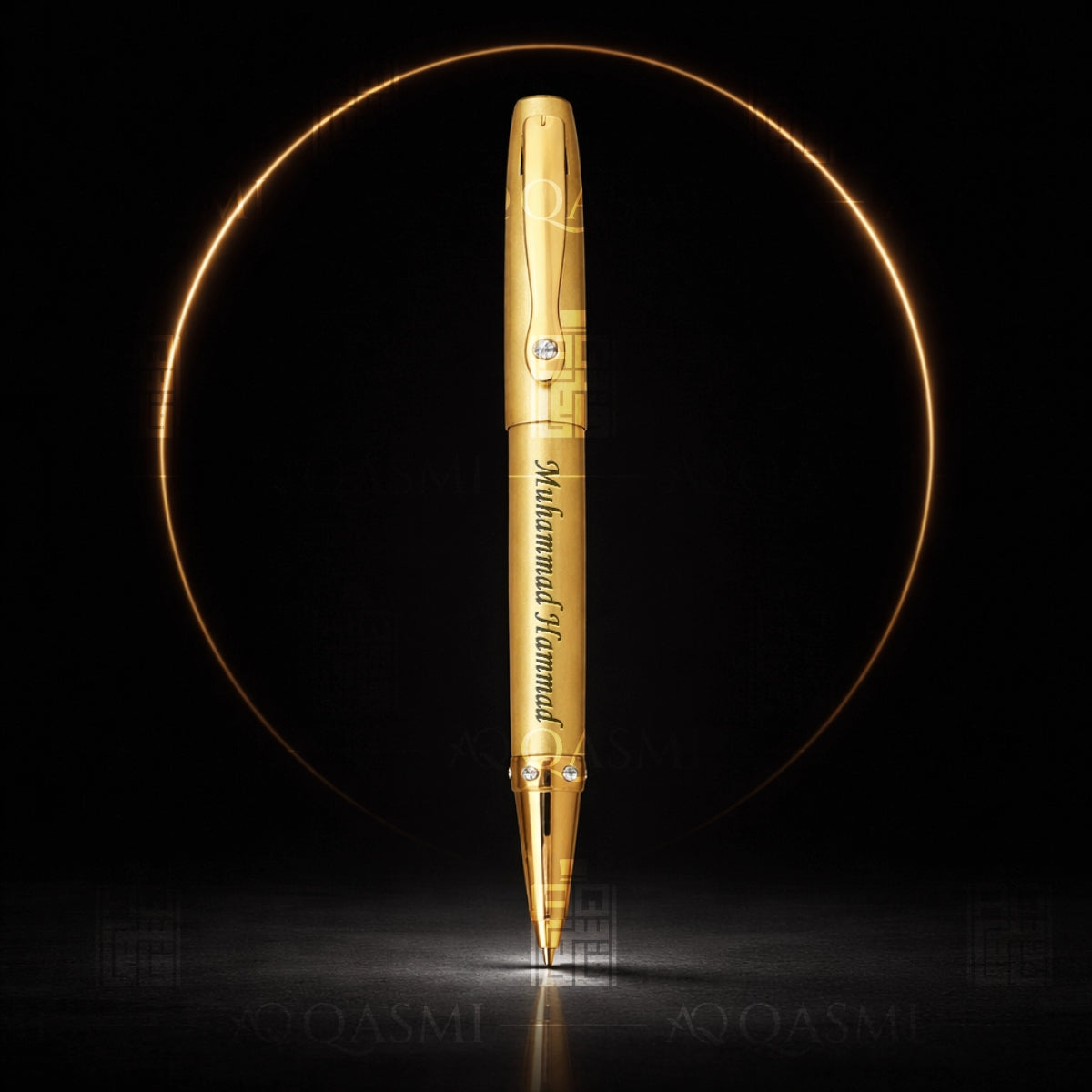 Royal Gold Crystal Luxury Pen