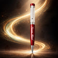 Ruby Red Crystal Luxury Ball Pen