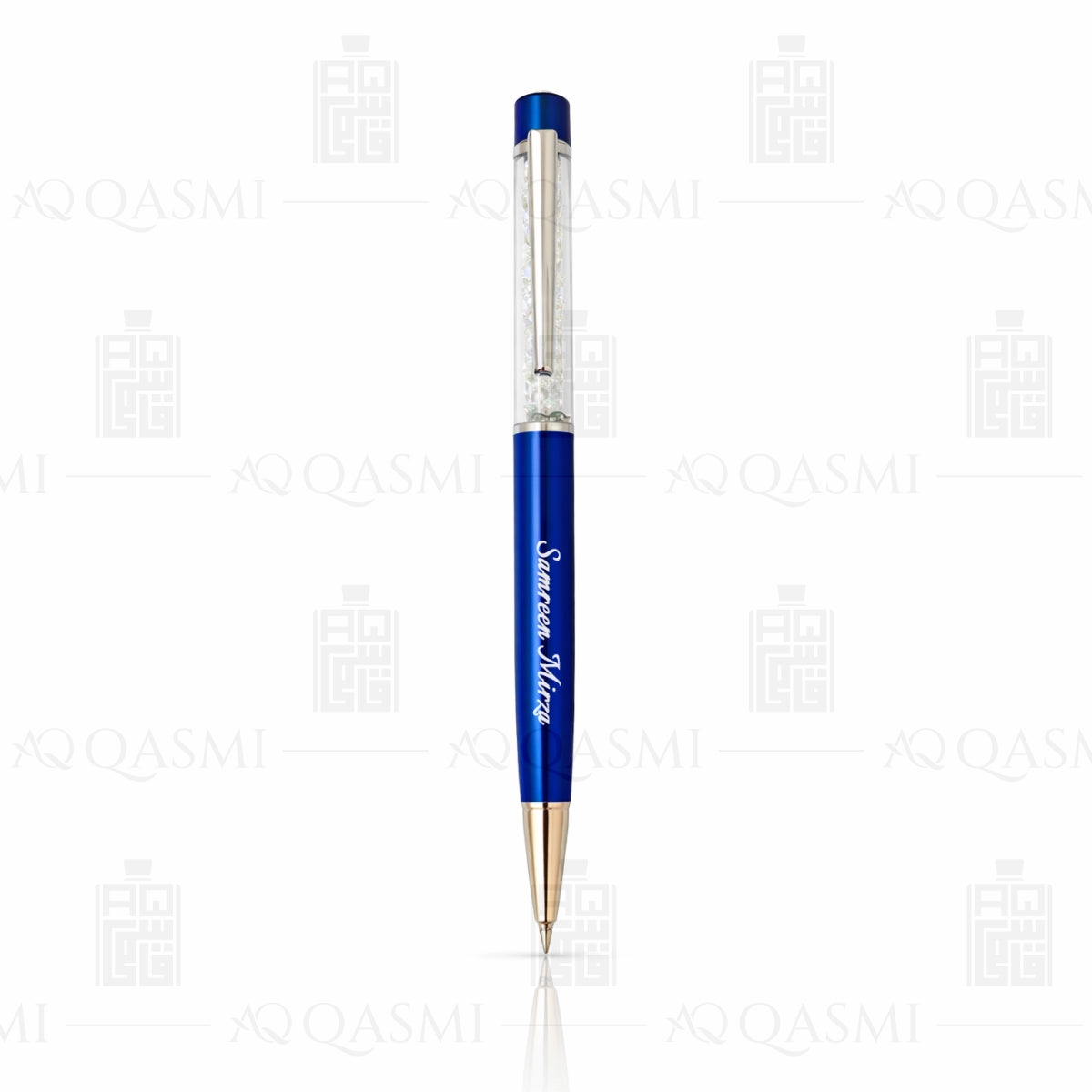 Royal Blue Crystal Luxury Pen