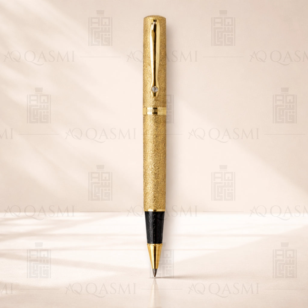 Royal Gold Textured Luxury Ball Pen