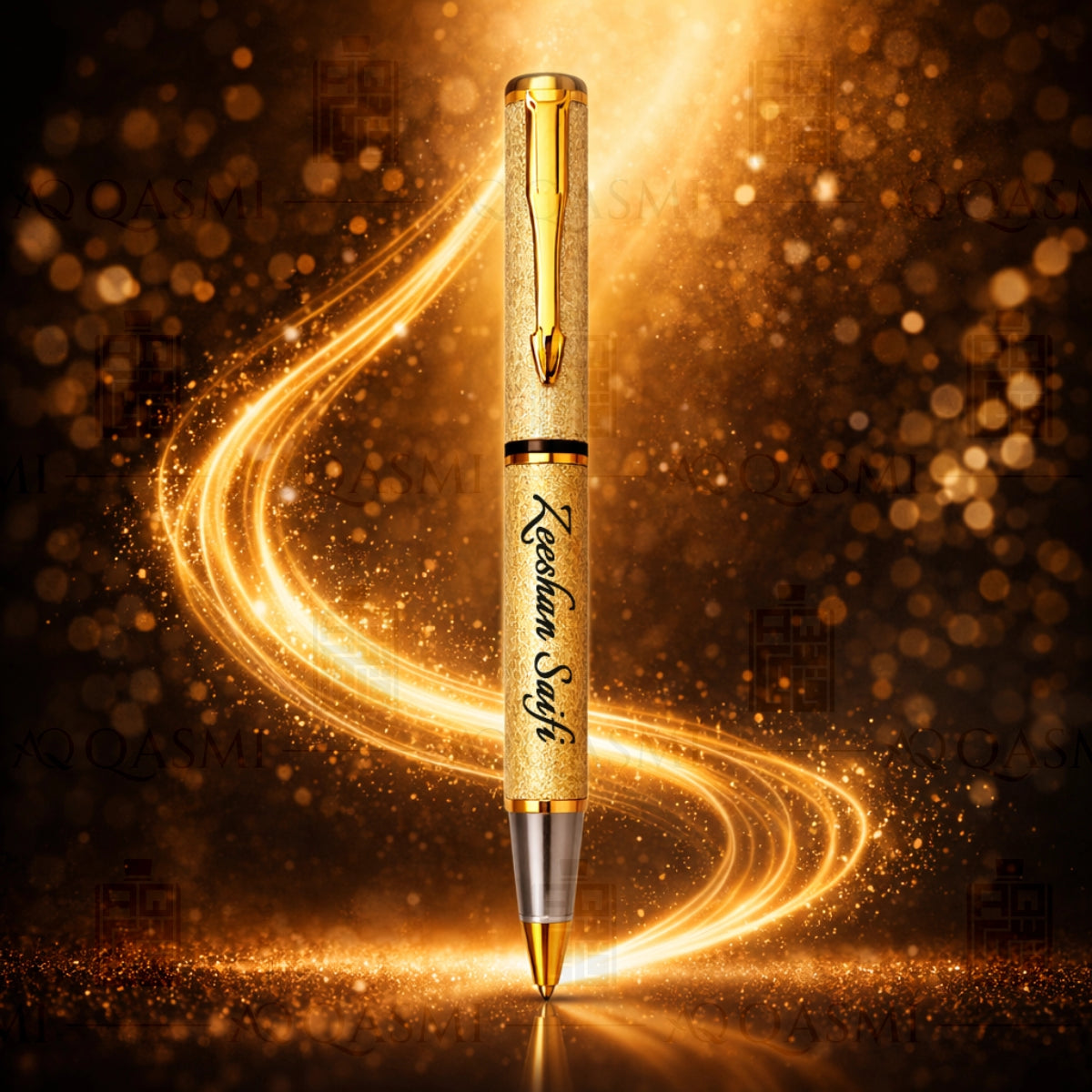 Royal Gold Textured Luxury Ball Pen