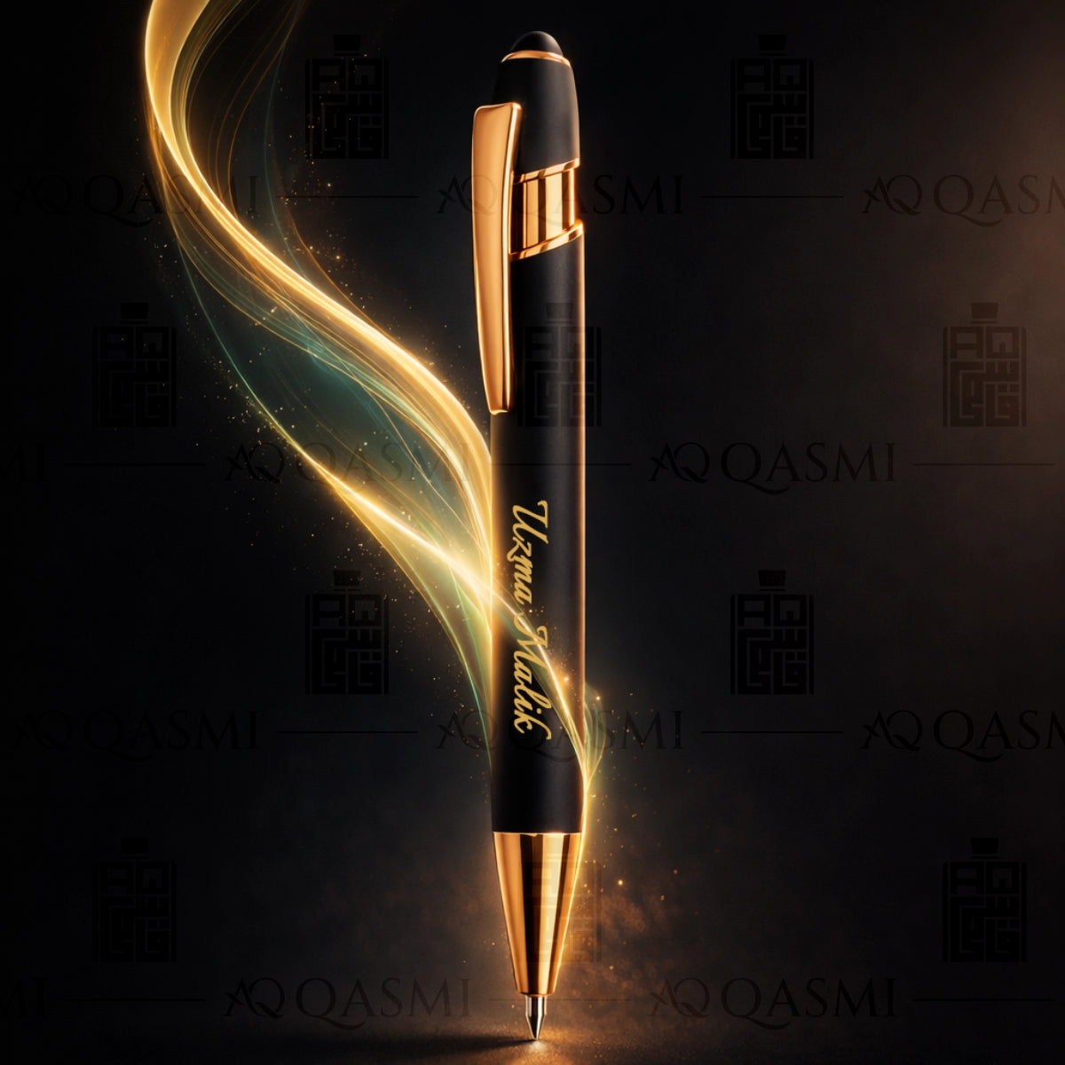 Matte Black & Rose Gold Luxury Ball Pen