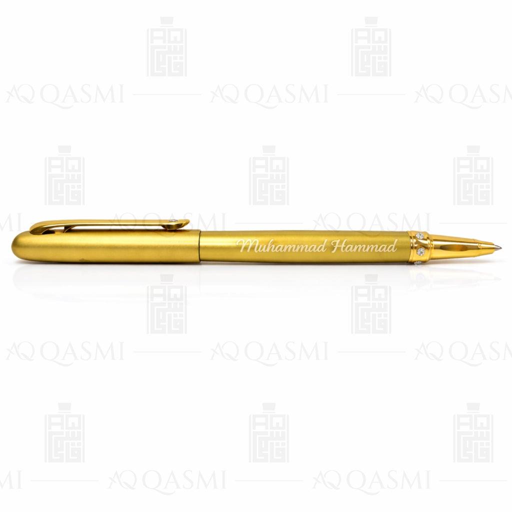 Royal Gold Crystal Luxury Pen