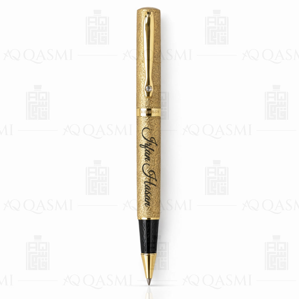 Royal Gold Textured Luxury Ball Pen
