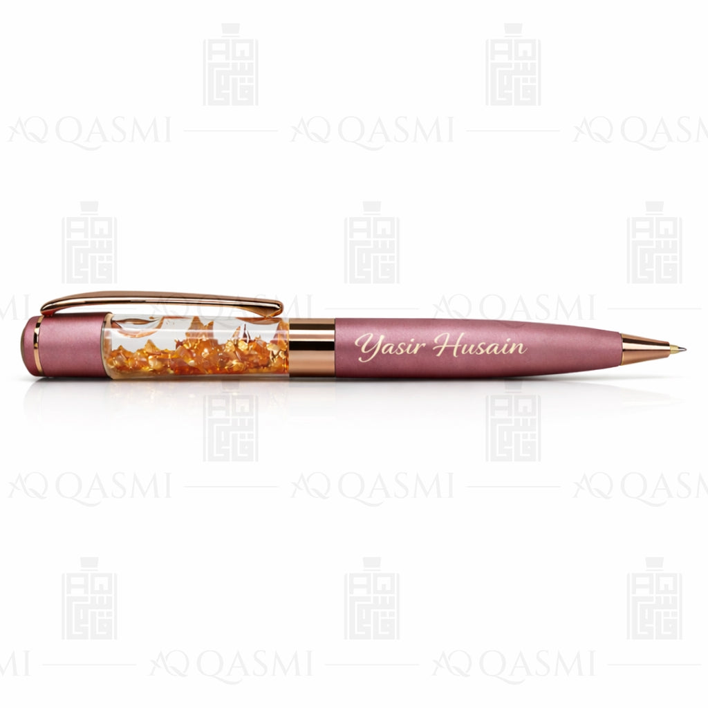 Rose Gold Crystal Luxury Ball Pen