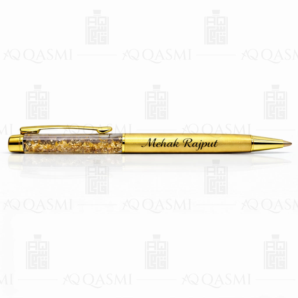 Personalized Gold Leaf Ballpoint Pen